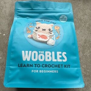 The Woobles Beginner Crochet Kit - Nico the Cat
